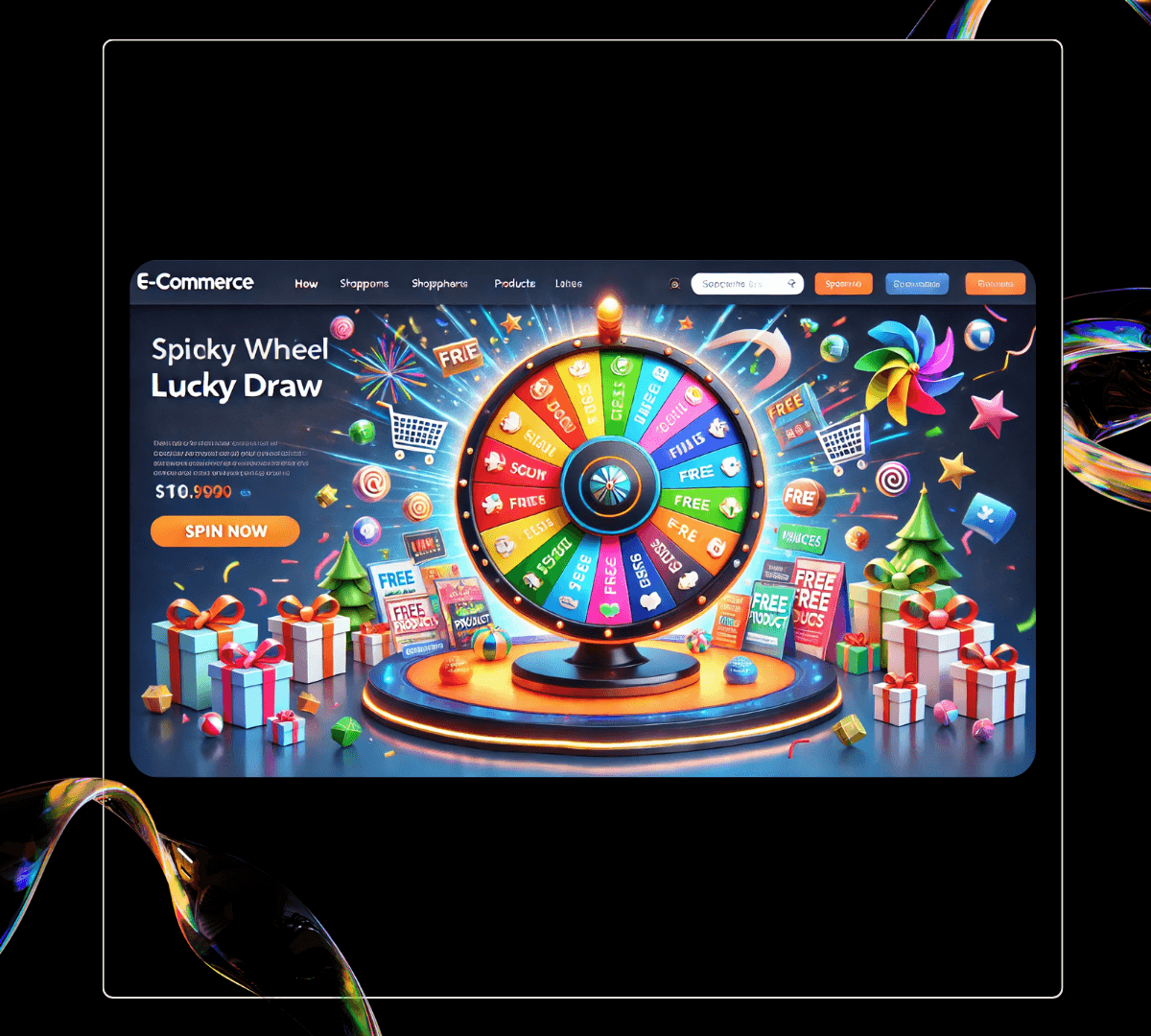 Spinning Wheel Lucky Draw  