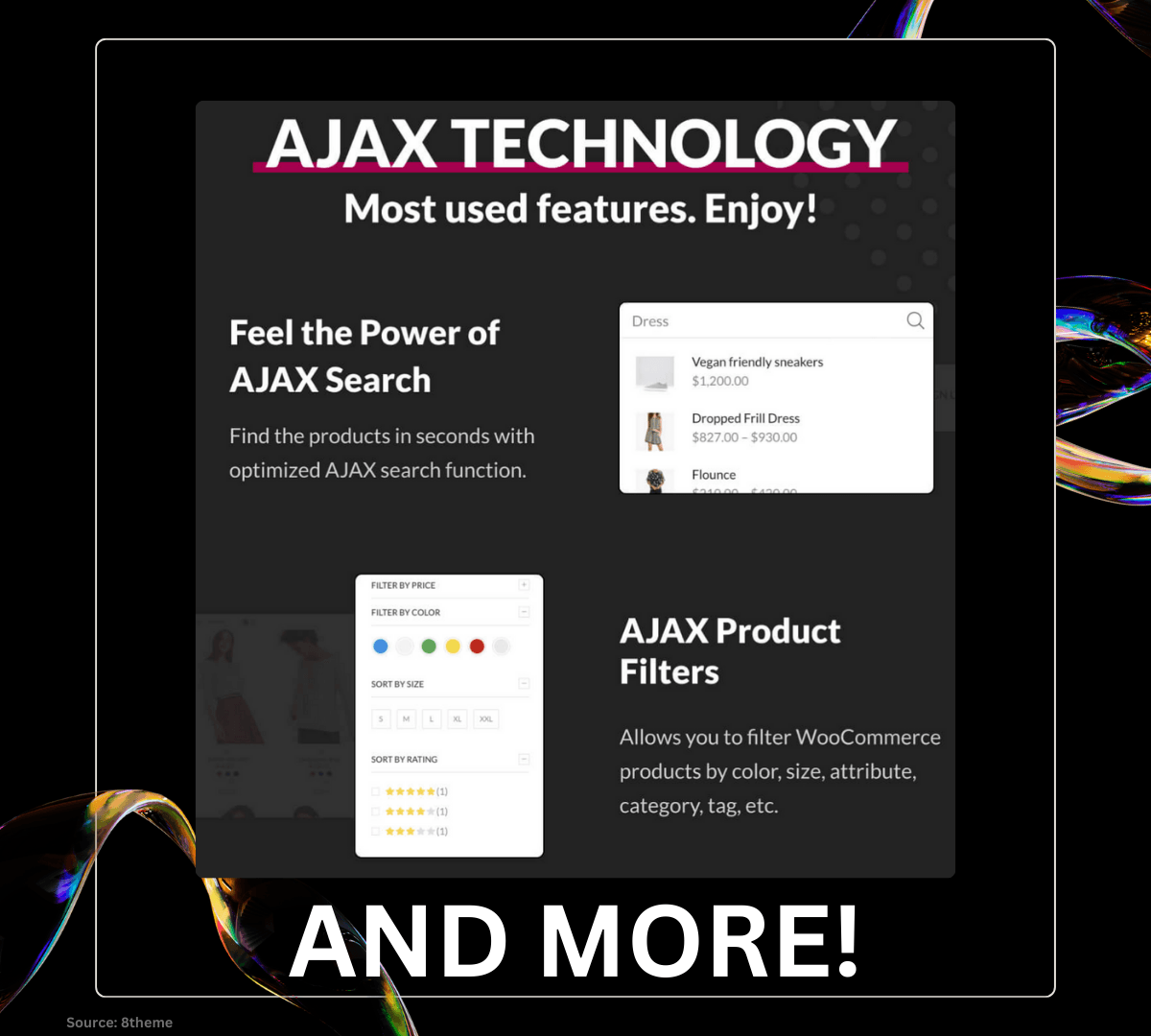 AJAX Powered Search (Live Results Display, Filters)  