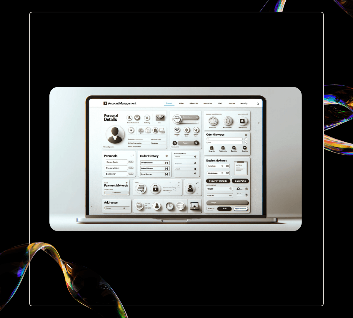 Account Management System (Guest Checkout or Save Info)  