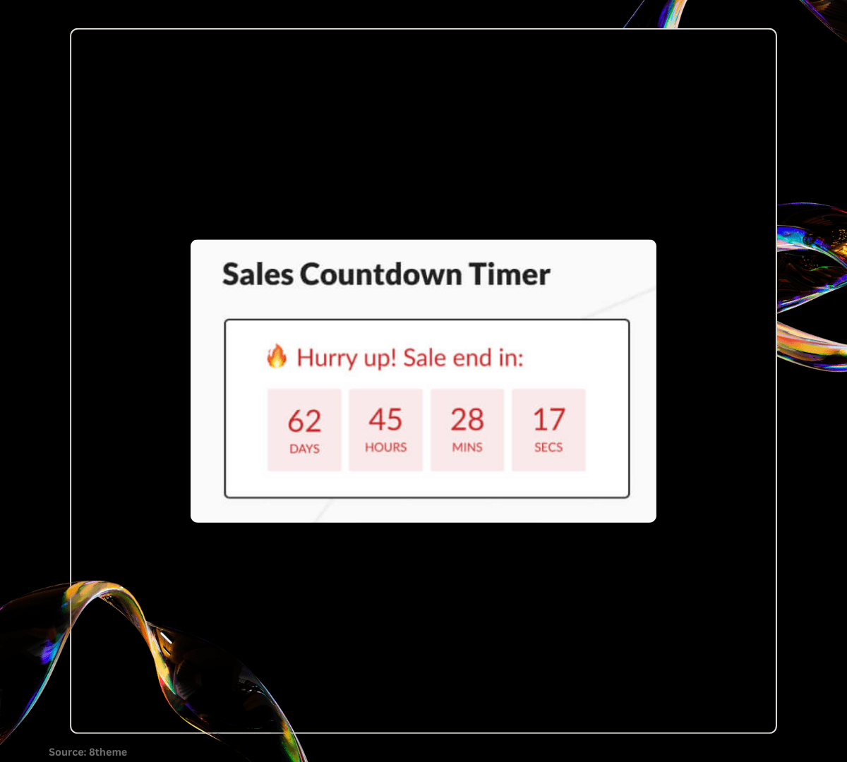 Flash Sales Timer  