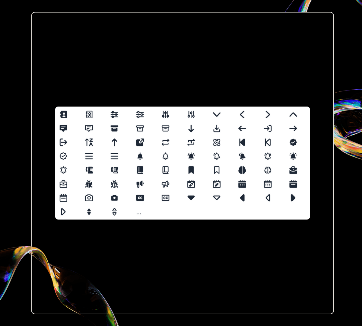 Premium SVG Icons  