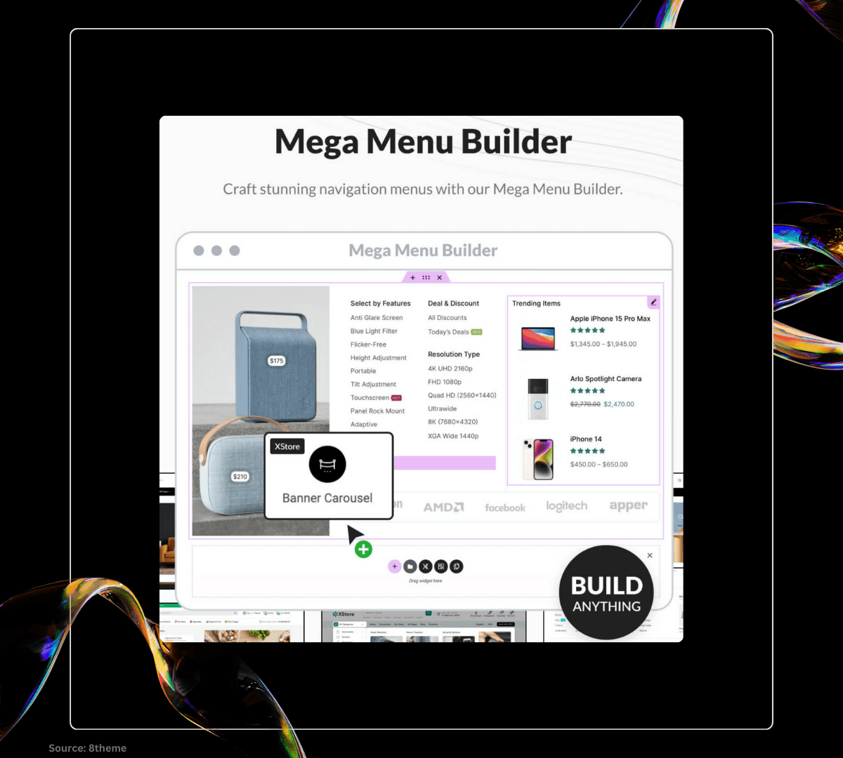 Mega Menu for Navigation  