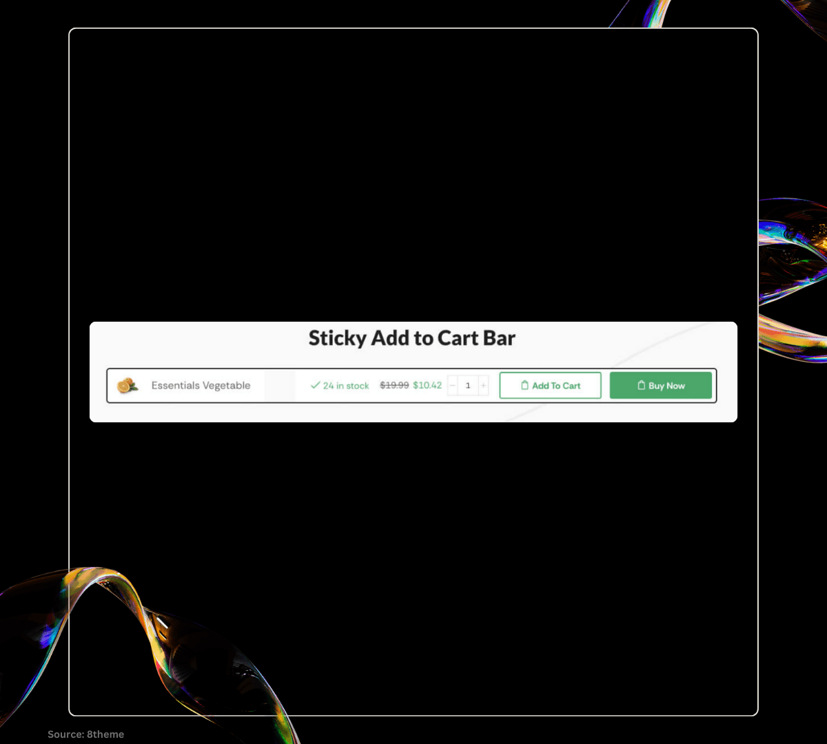 Sticky Add to Cart Bar  